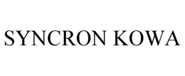 Mark drawing for SYNCRON KOWA