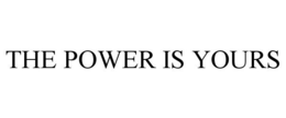 Mark drawing for THE POWER IS YOURS