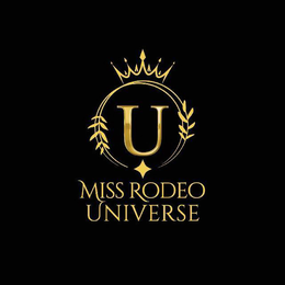 Mark drawing for U MISS RODEO UNIVERSE