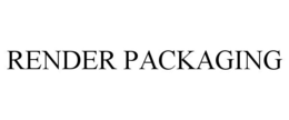 Mark drawing for RENDER PACKAGING
