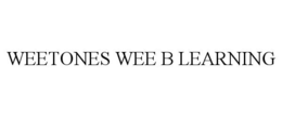 Mark drawing for WEETONES WEE B LEARNING