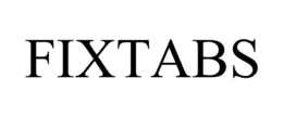 Mark drawing for FIXTABS