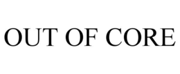 Mark drawing for OUT OF CORE