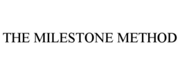 Mark drawing for THE MILESTONE METHOD