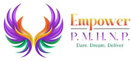 Mark drawing for EMPOWER P.M.H.N.P. DARE. DREAM. DELIVER