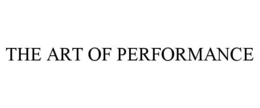 Mark drawing for THE ART OF PERFORMANCE
