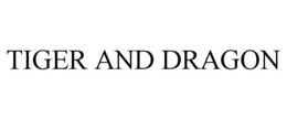Mark drawing for TIGER AND DRAGON