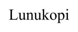 Mark drawing for LUNUKOPI