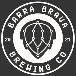 Mark drawing for BARRA BRAVA BREWING CO 2021