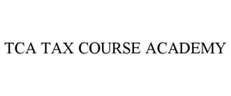Mark drawing for TCA TAX COURSE ACADEMY