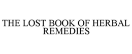 Mark drawing for THE LOST BOOK OF HERBAL REMEDIES