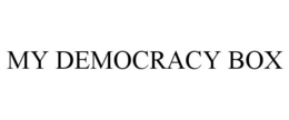 Mark drawing for MY DEMOCRACY BOX