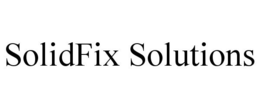 Mark drawing for SOLIDFIX SOLUTIONS