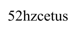 Mark drawing for 52HZCETUS