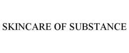 Mark drawing for SKINCARE OF SUBSTANCE