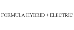 Mark drawing for FORMULA HYBRID + ELECTRIC