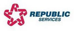 Mark drawing for RRRRR REPUBLIC SERVICES