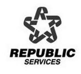 Mark drawing for RRRRR REPUBLIC SERVICES