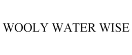Mark drawing for WOOLY WATER WISE