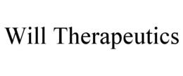 Mark drawing for WILL THERAPEUTICS