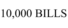 Mark drawing for 10,000 BILLS