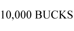 Mark drawing for 10,000 BUCKS