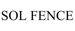 Mark drawing for SOL FENCE