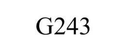 Mark drawing for G243