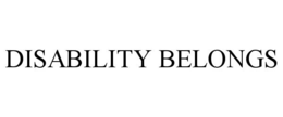 Mark drawing for DISABILITY BELONGS