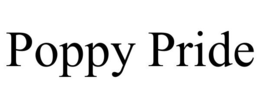 Mark drawing for POPPY PRIDE