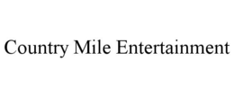 Mark drawing for COUNTRY MILE ENTERTAINMENT