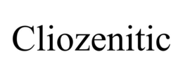 Mark drawing for CLIOZENITIC