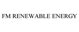 Mark drawing for FM RENEWABLE ENERGY