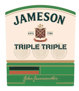 Mark drawing for JAMESON ESTD 1780 SINE METU TRIPLE TRIPLE JOHN JAMESON & SON