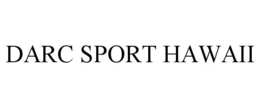 Mark drawing for DARC SPORT HAWAII
