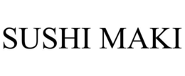 Mark drawing for SUSHI MAKI