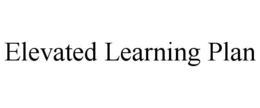 Mark drawing for ELEVATED LEARNING PLAN