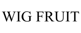 Mark drawing for WIG FRUIT