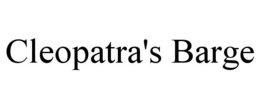 Mark drawing for CLEOPATRA'S BARGE