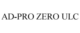 Mark drawing for AD-PRO ZERO ULC