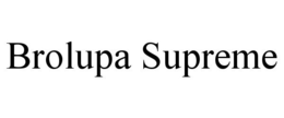 Mark drawing for BROLUPA SUPREME