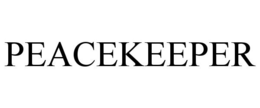 Mark drawing for PEACEKEEPER