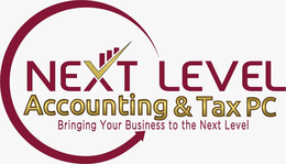Mark drawing for NEXT LEVEL ACCOUNTING & TAX PC BRINGING YOUR BUSINESS TO THE NEXT LEVEL