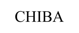 Mark drawing for CHIBA