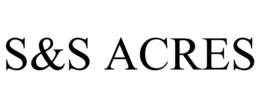 Mark drawing for S&S ACRES