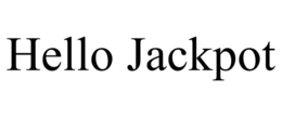 Mark drawing for HELLO JACKPOT