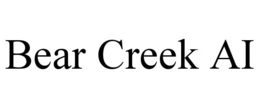 Mark drawing for BEAR CREEK AI