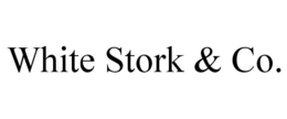 Mark drawing for WHITE STORK & CO.