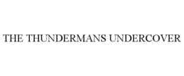 Mark drawing for THE THUNDERMANS UNDERCOVER