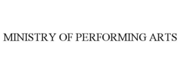 Mark drawing for MINISTRY OF PERFORMING ARTS